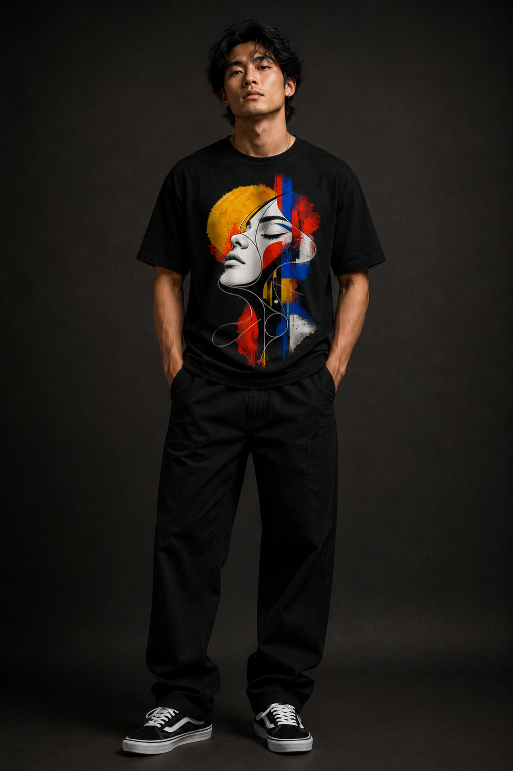 Abstract Graphic T-Shirt