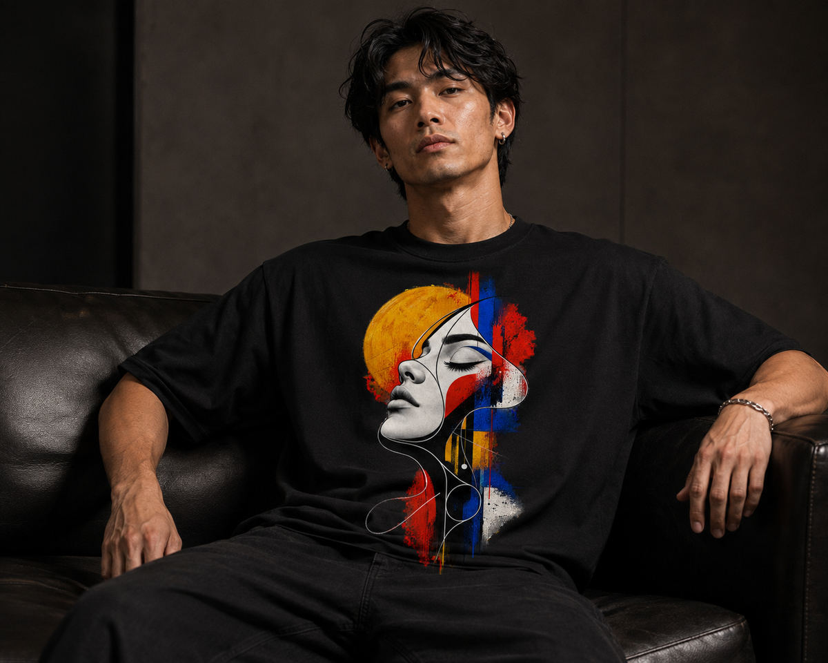 Abstract Graphic T-Shirt