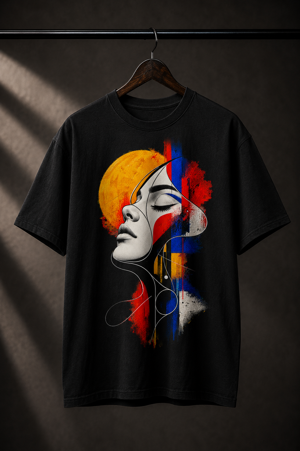 Abstract Graphic T-Shirt