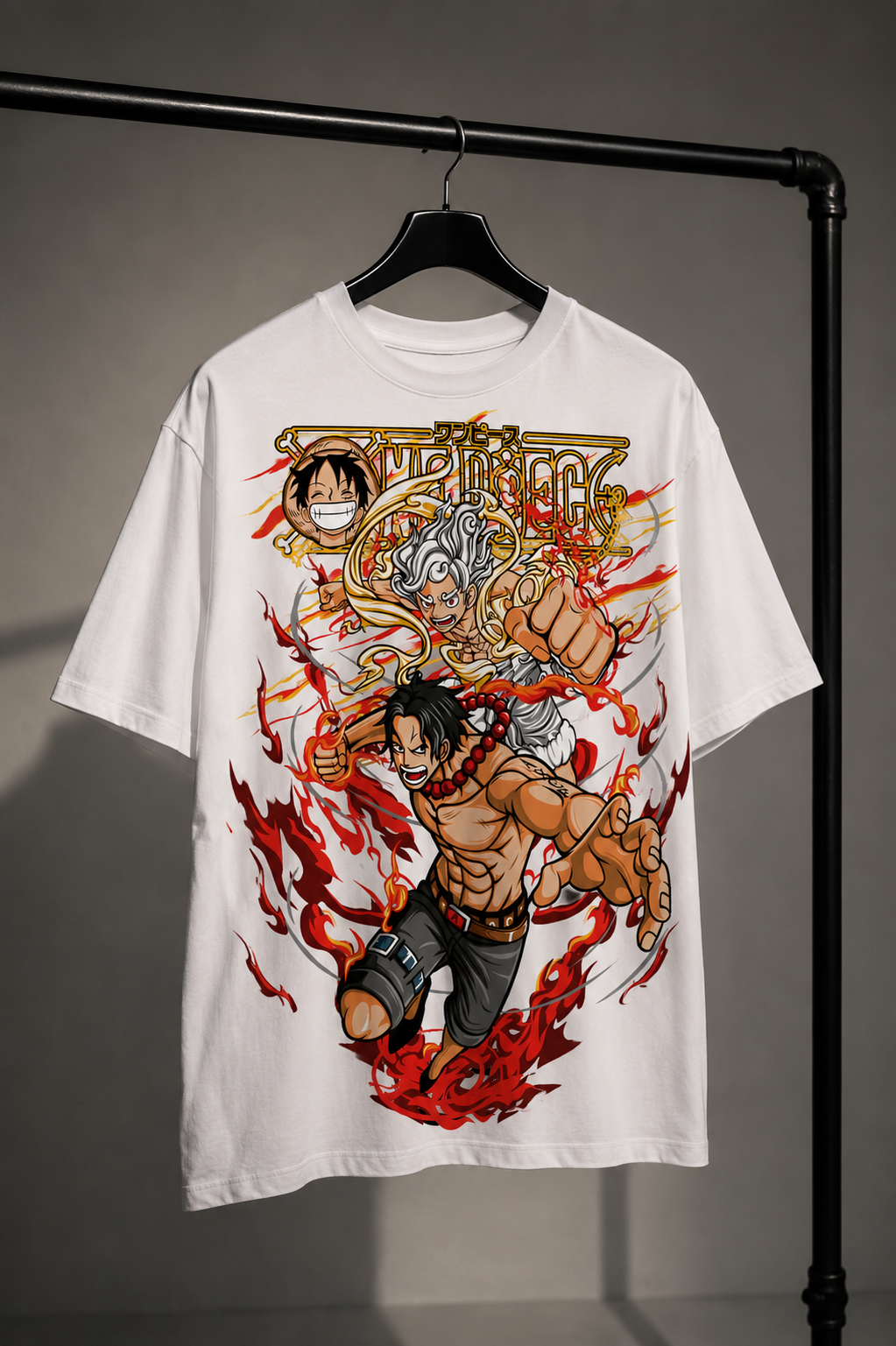 Ace & Luffy - One Piece Tshirt