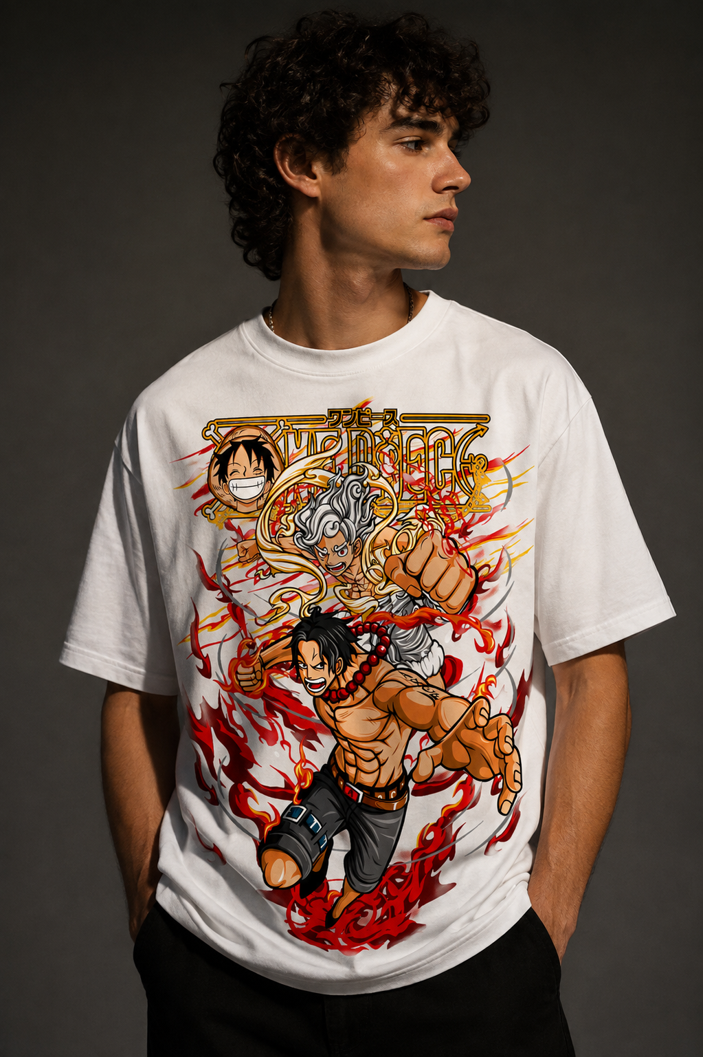 Ace & Luffy - One Piece Tshirt