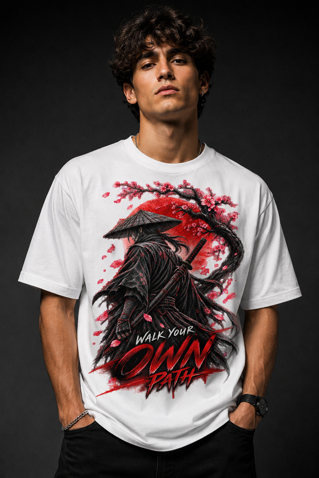 Ronin Beneath the Crimson Sun T-shirt