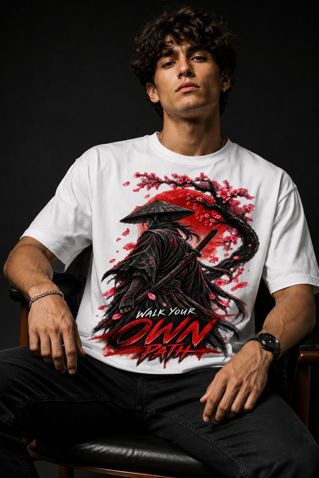 Ronin Beneath the Crimson Sun T-shirt